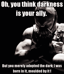 oh you think darkness is your ally but you merely adopted the dark i was born in it moulded by it Generation Z and the Issue of Cyberbullying