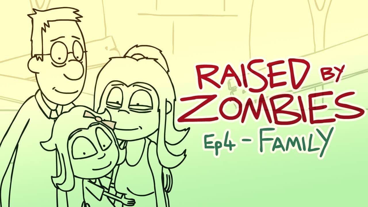 zombies Guy Collins' Raised by Zombies is Adorable Animation