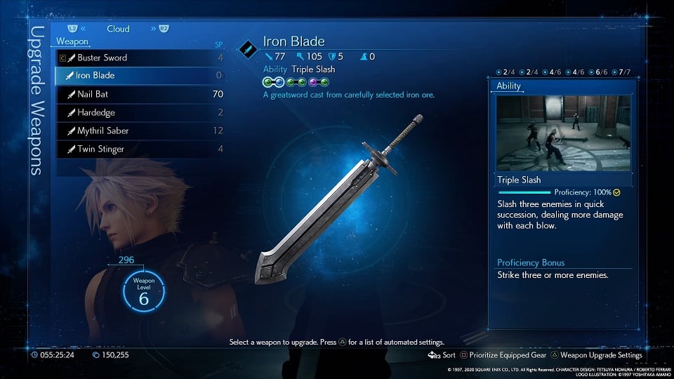 iron blade