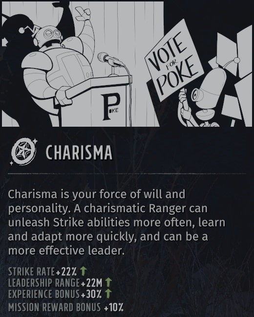 wasteland 3 attributes charisma