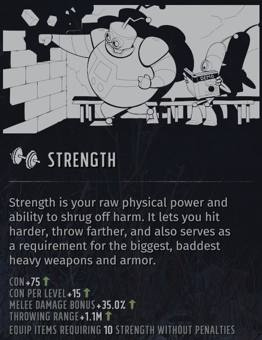 wasteland 3 attributes strength