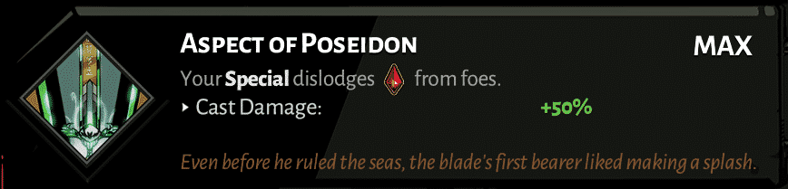 sword aspect of poseidon best hades aspects