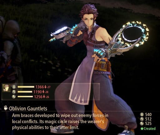 tales of arise best weapons law