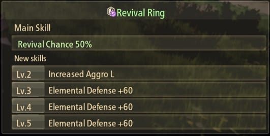 tales of arise best accessories revival ring