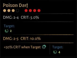 darkest dungeon 2 grave robber skills poison dart