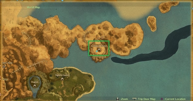 ni no kuni 2 dreamer maze locations crooked cavern map