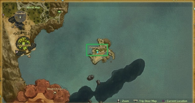 ni no kuni 2 dreamer maze locations faraway forest map