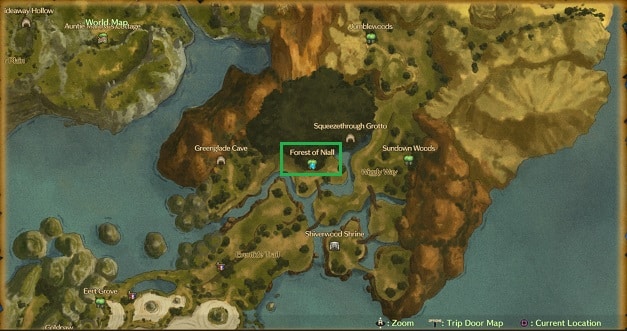 forest of niall map