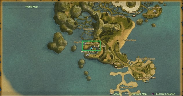 ni no kuni 2 dreamer maze locations tidewash cave map