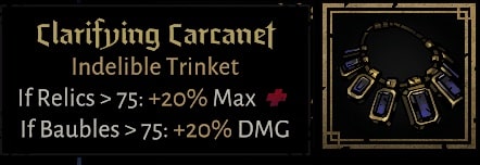 darkest dungeon 2 best trinkets clarifying carcanet