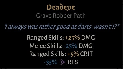 best darkest dungeon 2 hero paths deadeye
