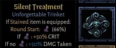 darkest dungeon 2 best trinkets silent treatment